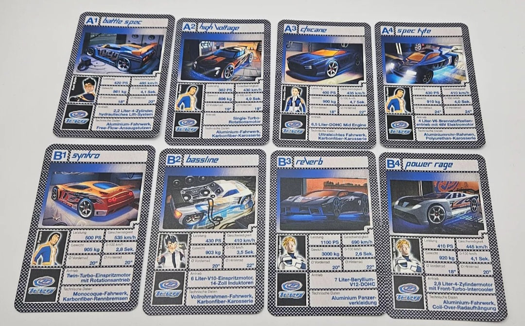 Card Game/Quartett/German Exclusive