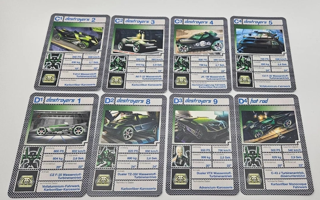 Card Game/Quartett/German Exclusive