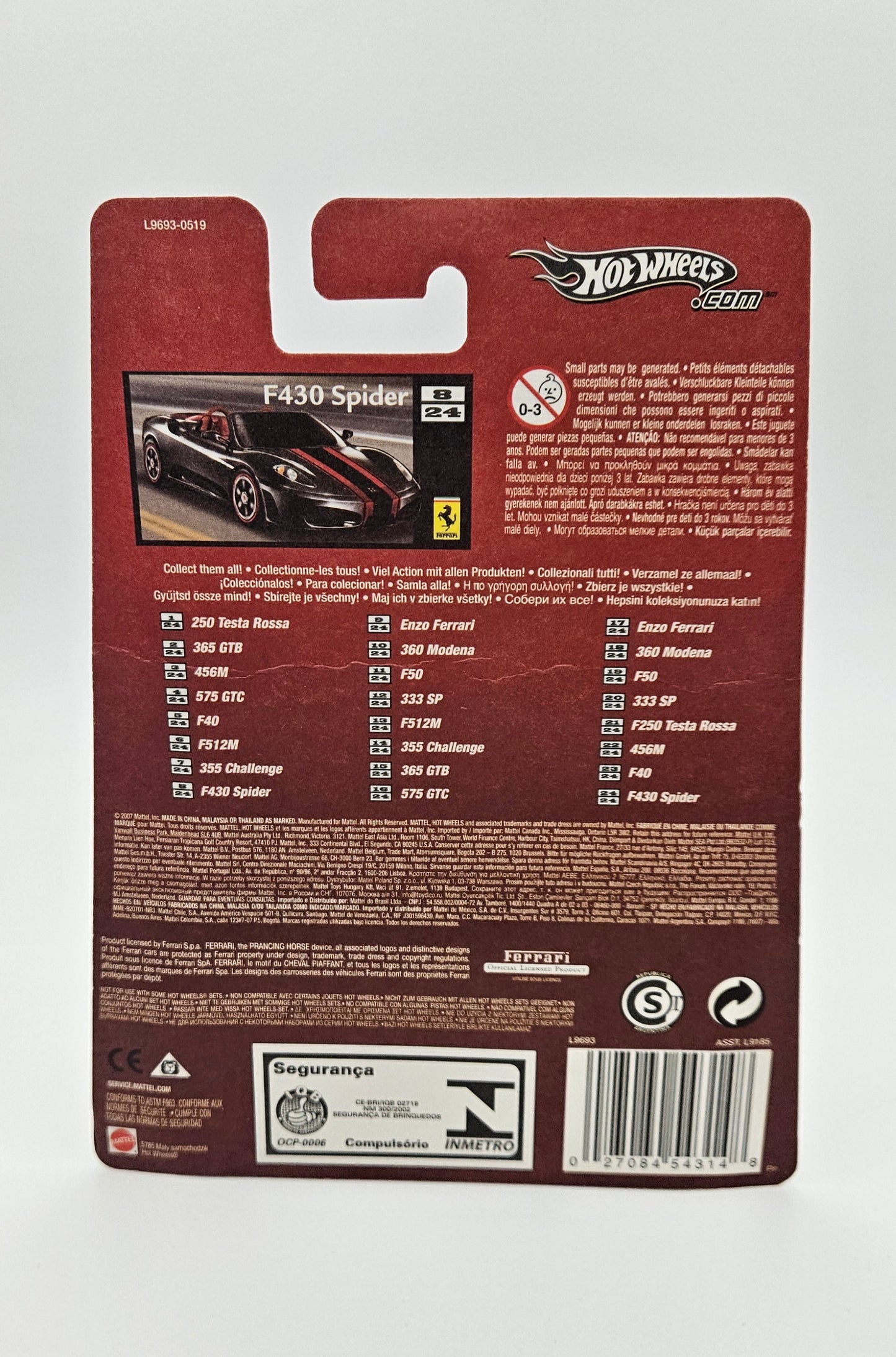 F430 spider black sealed