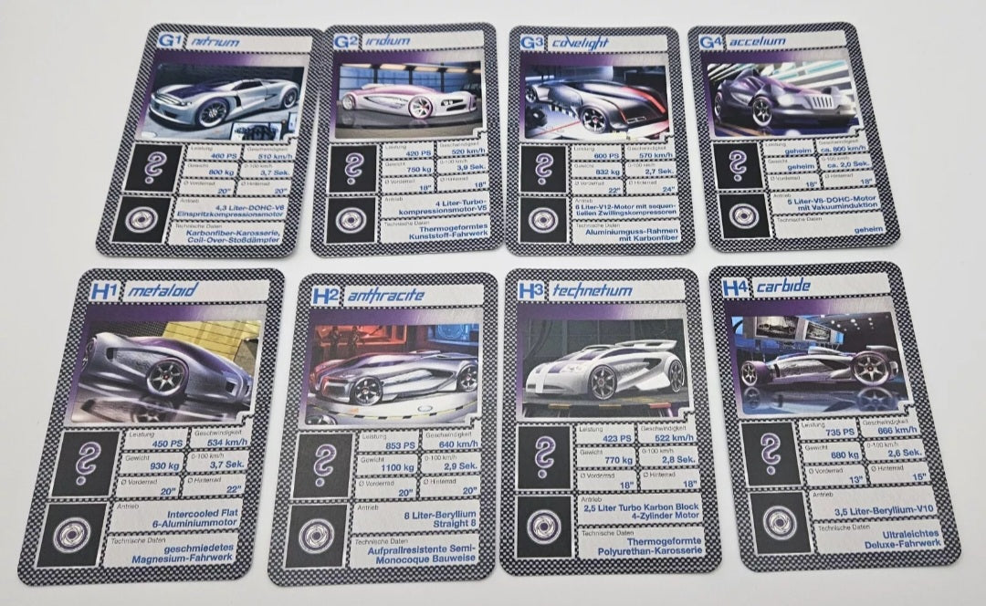 Card Game/Quartett/German Exclusive