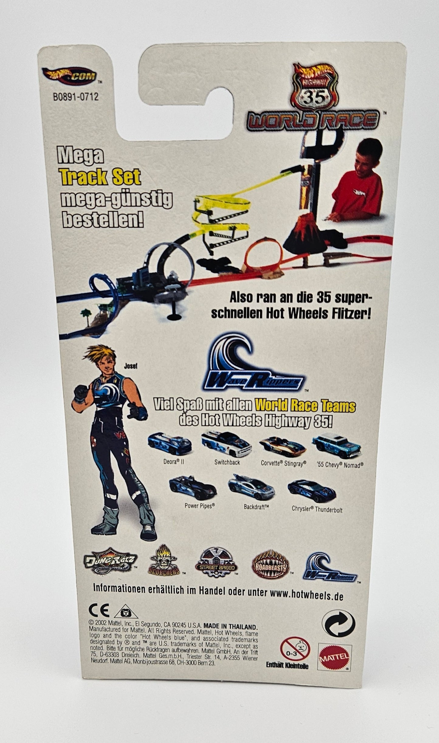 Backdraft sealed german version (left side open)