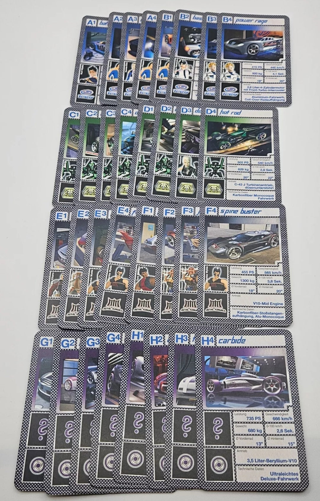 Card Game/Quartett/German Exclusive