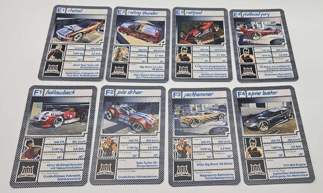 Card Game/Quartett/German Exclusive
