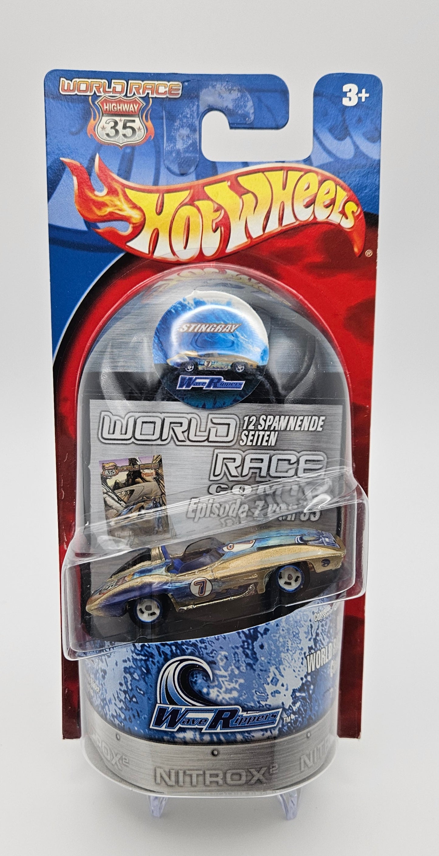 Corvette stingray sealed german version (bottom left slightly open)