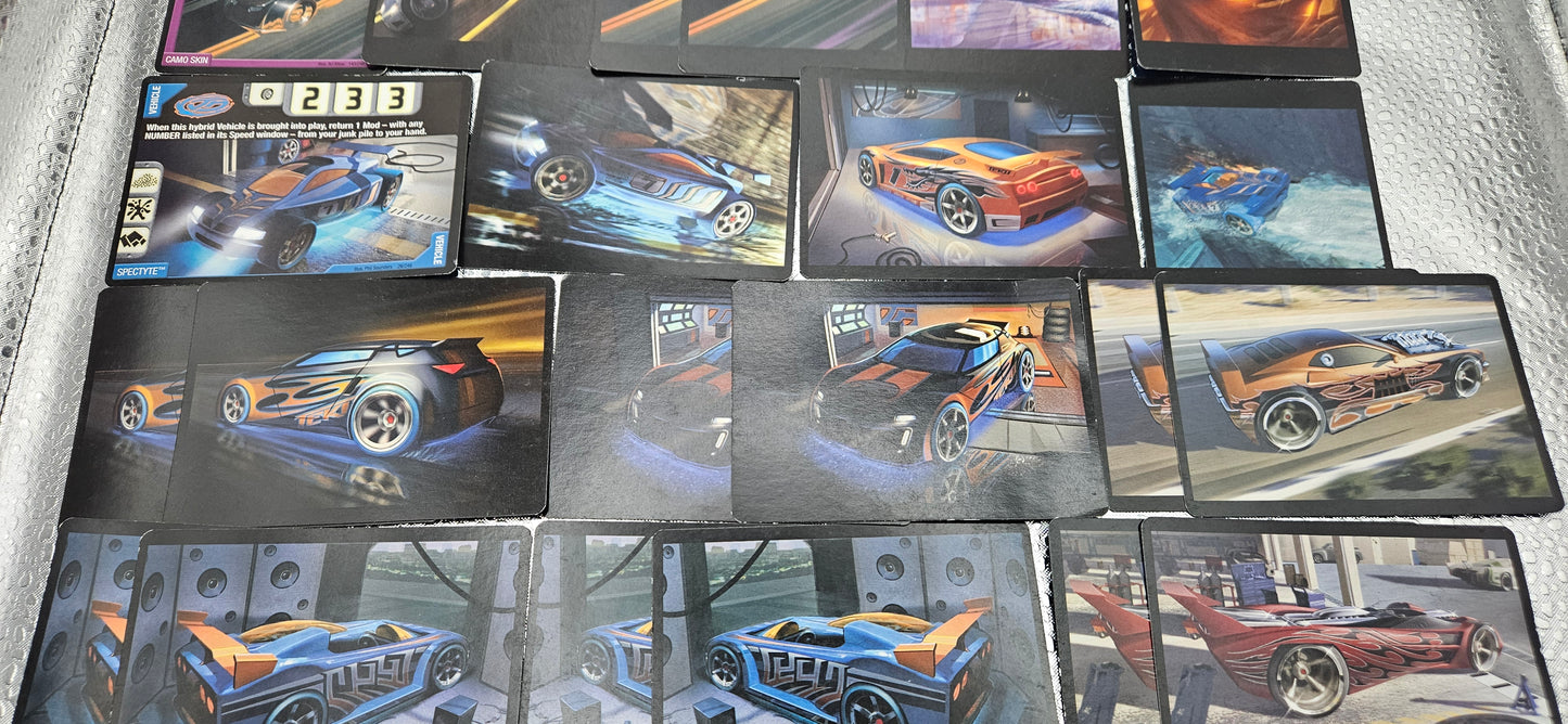 27x acceleracers cards (used condition)