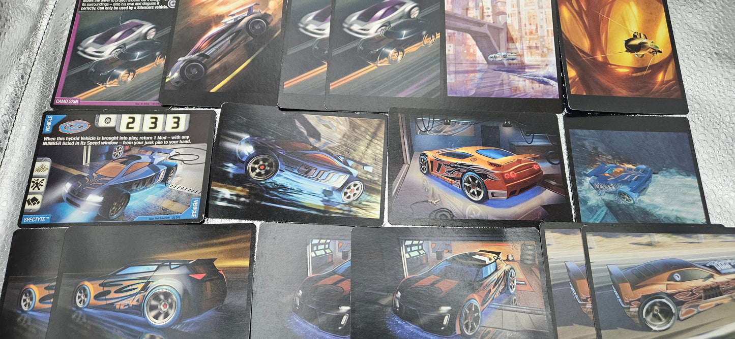 27x acceleracers cards (used condition)