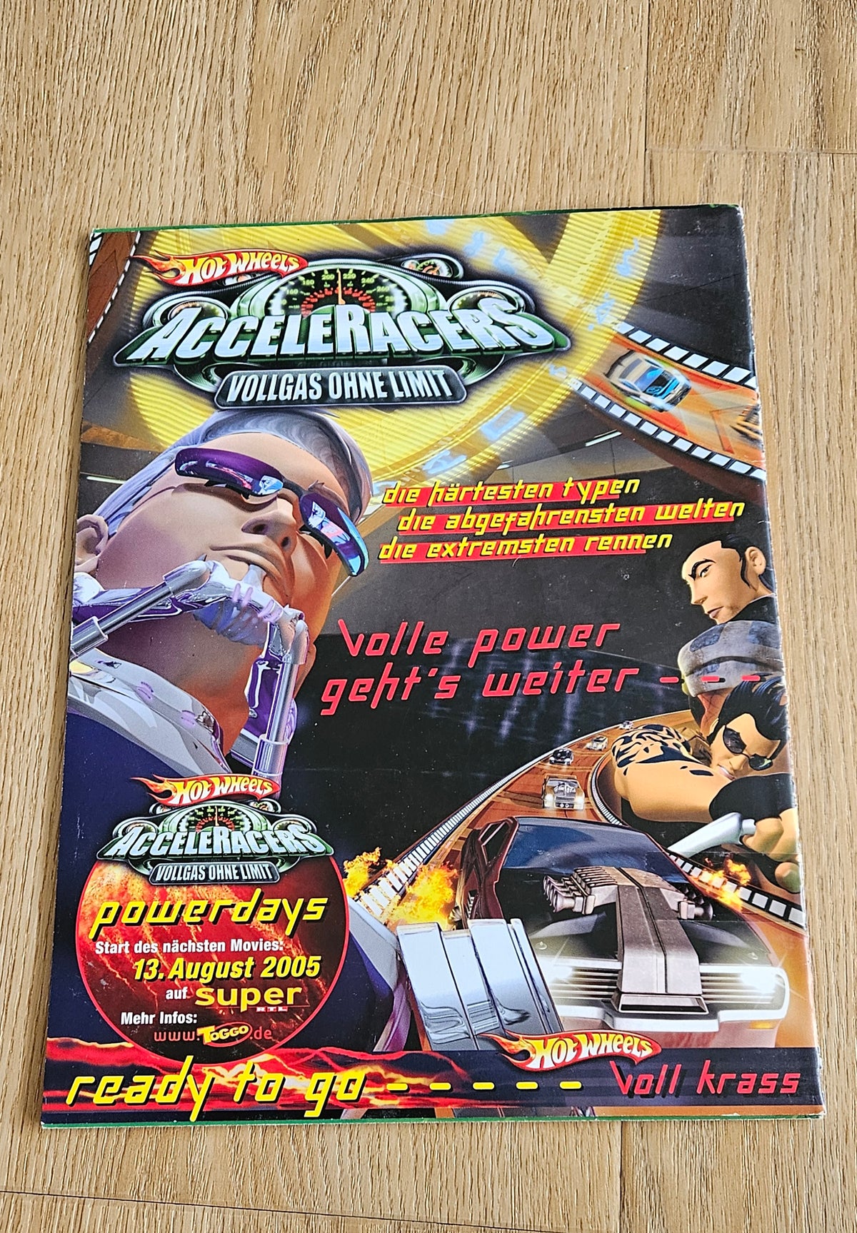 Acceleracers & HW 35 Short comics from comic books (German language!!)