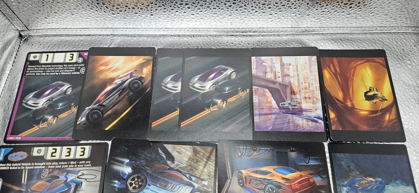 27x acceleracers cards (used condition)
