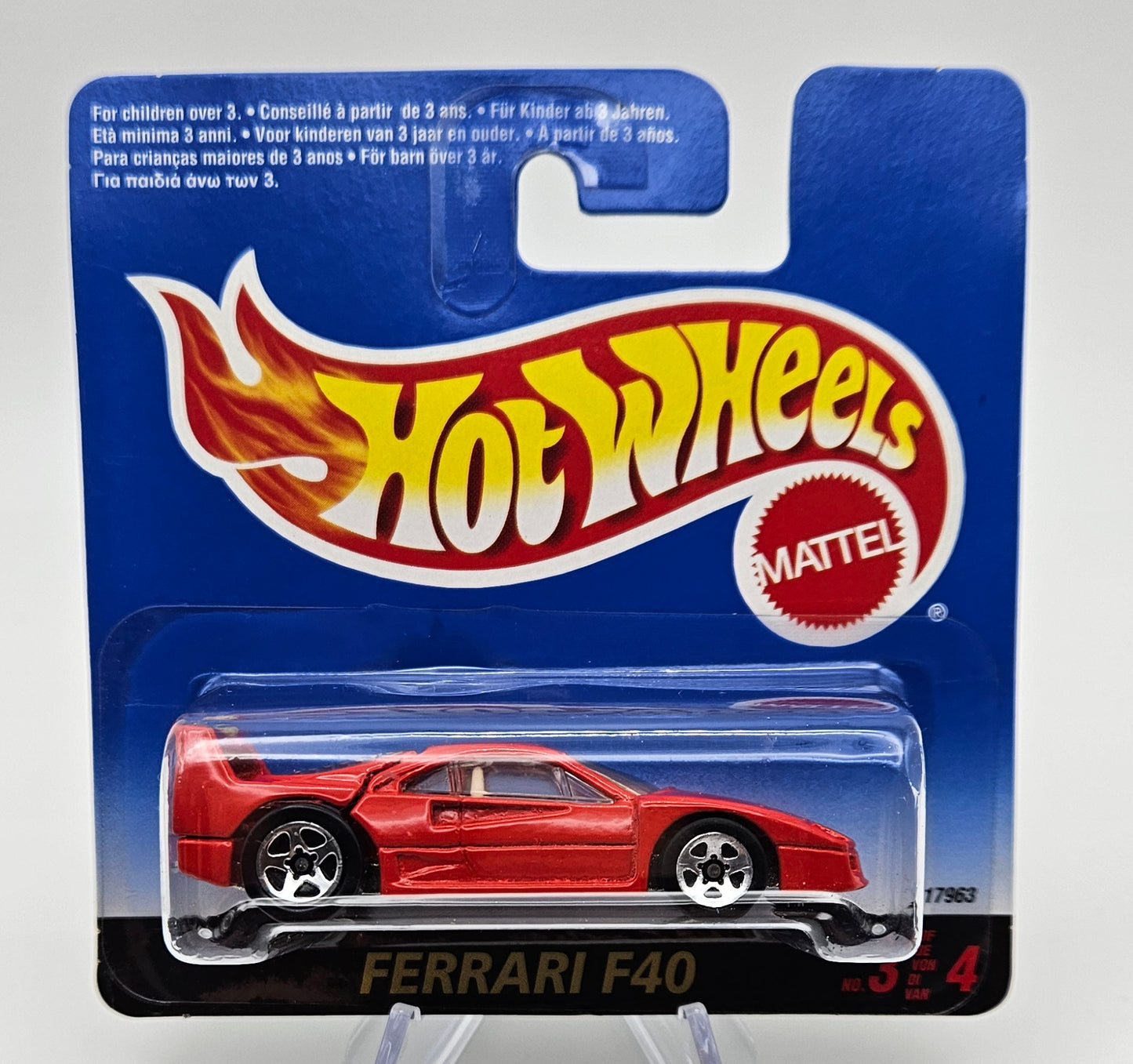 F40 1996 short card +protector