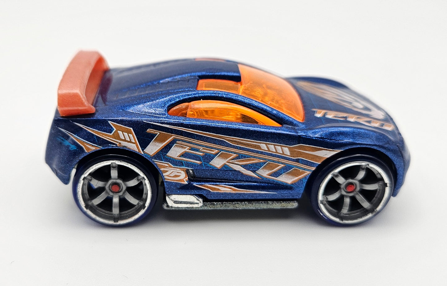 Drift tech orange spoiler