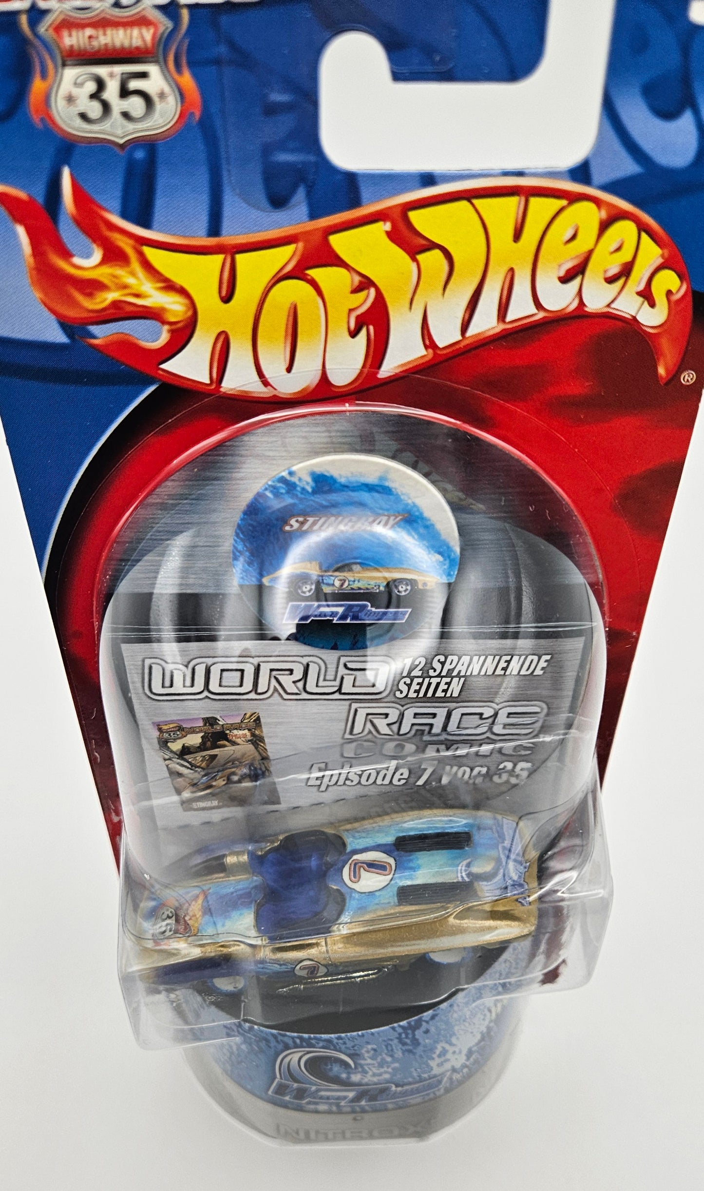 Corvette stingray sealed german version (bottom left slightly open)