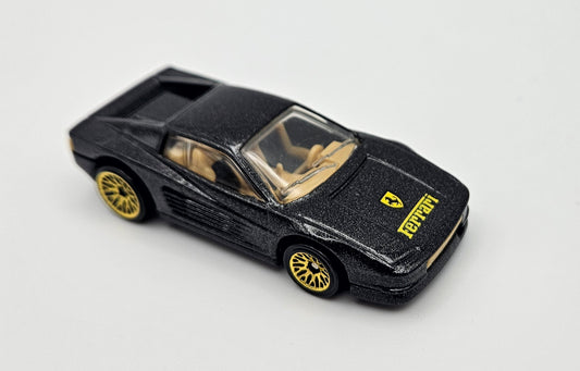 Testarossa 1986 black