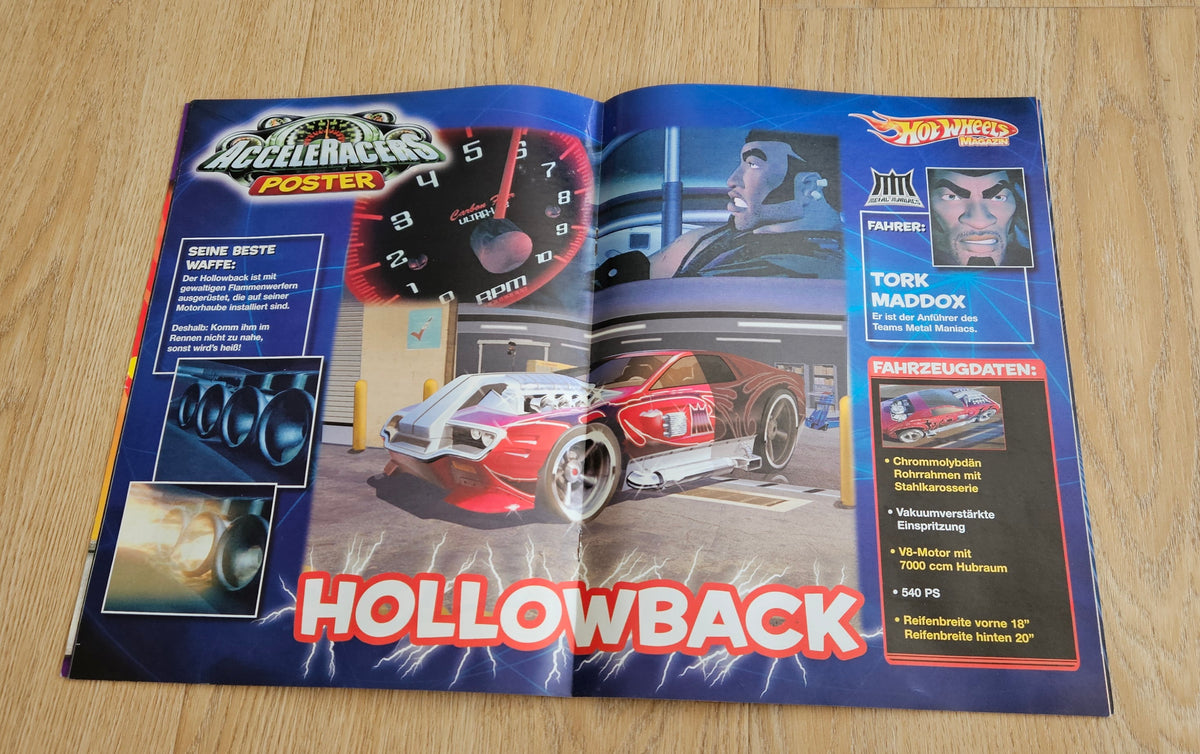 Acceleracers & HW 35 Short comics from comic books (German language!!)